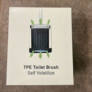 Silicone toilet brush